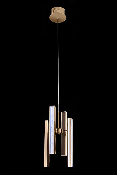 Светильник подвесной LEON Christine LE7702/4S Gold