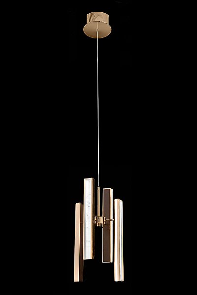 Светильник подвесной LEON Christine LE7702/4S Gold