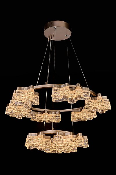 Подвесная люстра LEON Recif LE7724/850-2K Grey