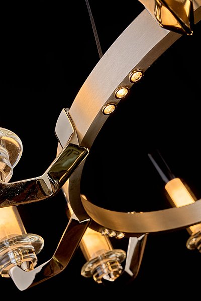 Подвесная люстра LEON Alana LE7907/8 Chrome