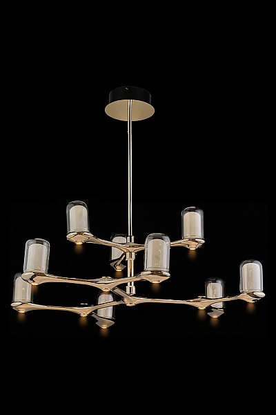 Люстра на штанге LEON Barbara LE7908/6+3 Gold