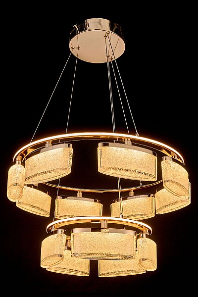 Подвесная люстра LEON Indiana LE7910/8+5 Gold