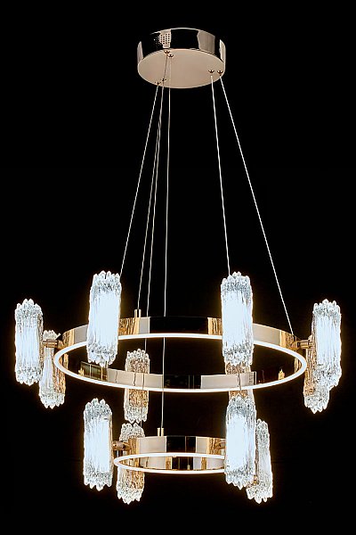 Подвесная люстра LEON Elizabeth LE7912/8+4 Gold