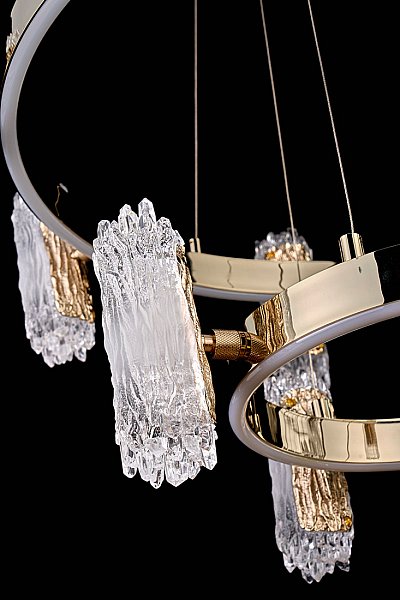 Подвесная люстра LEON Elizabeth LE7912/8+4 Gold