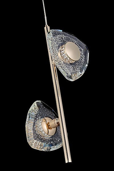 Светильник подвесной LEON Iris LE7913/2S Gold