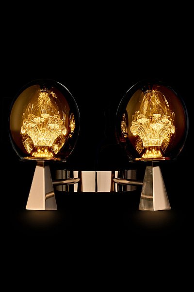 Настенное бра LEON Nancy LE3053/2W GD