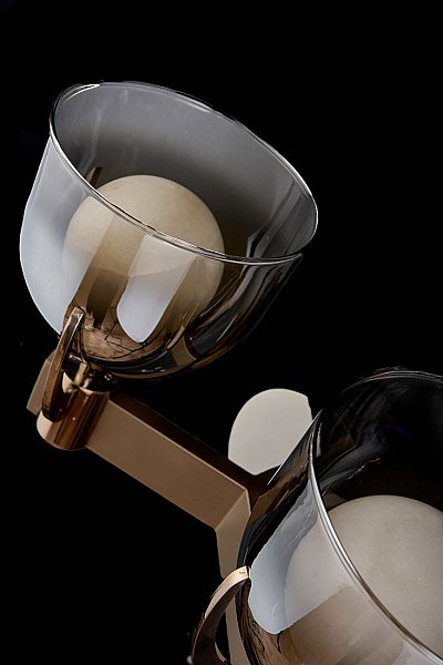 Настенное бра LEON Kelly LE3055/2W GD