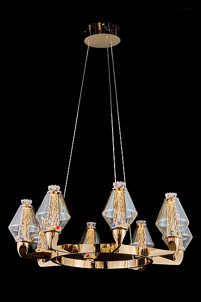 Подвесная люстра LEON Camille LE3056/800 GD