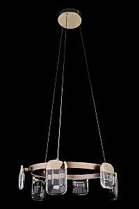 Подвесная люстра LEON Natali LE7771/6 Gold