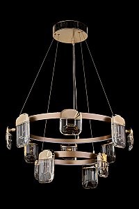 Подвесная люстра LEON Natali LE7771/8+4 Gold