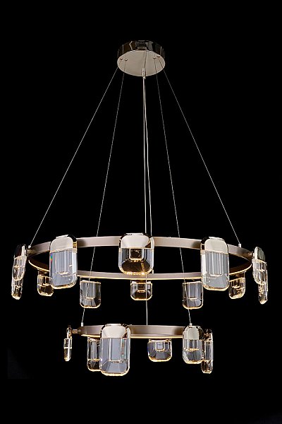 Подвесная люстра LEON Natali LE7771/12+6 Gold