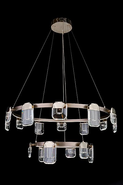 Подвесная люстра LEON Natali LE7771/12+6 Gold