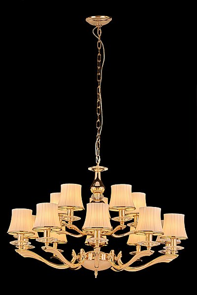 Подвесная люстра LEON Giorgia LE7950/10+5 GD