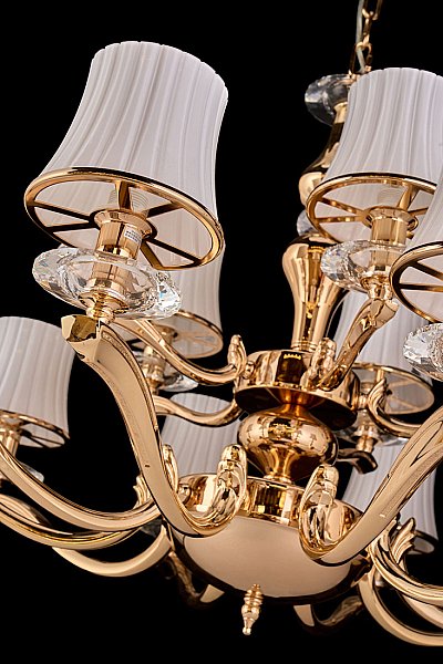 Подвесная люстра LEON Giorgia LE7950/10+5 GD