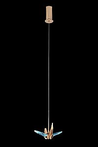 Светильник подвесной LEON Alma LE7706/1S Gold