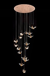 Светильник подвесной LEON Alma LE7706/17 Gold