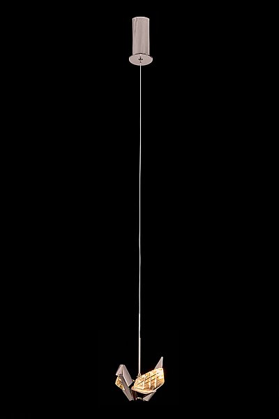 Светильник подвесной LEON Alma LE7706/1S Black Chrome