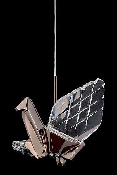 Светильник подвесной LEON Alma LE7706/1S Black Chrome