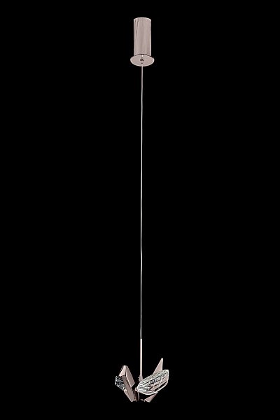 Светильник подвесной LEON Alma LE7706/1S Black Chrome