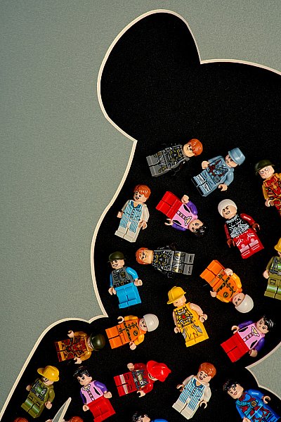 Картина настенная Teona Decor Bearbrick TD101-6