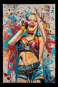 Картина настенная Teona Decor Harley Quinn TD131