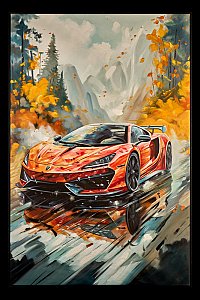 Картина настенная Teona Decor McLaren TD133