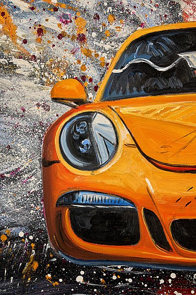 Картина настенная Teona Decor Porsche TD136