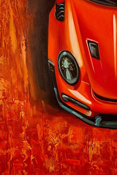 Картина настенная Teona Decor Porsche TD137