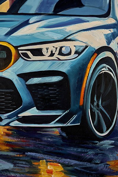 Картина настенная Teona Decor Bmw TD138