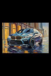 Картина настенная Teona Decor Bmw TD138