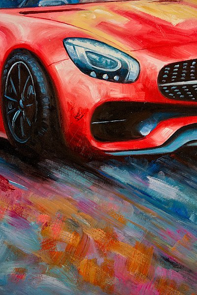 Картина настенная Teona Decor Mercedes-Benz TD139