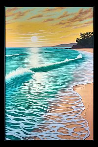 Картина настенная Teona Decor Beach TD200