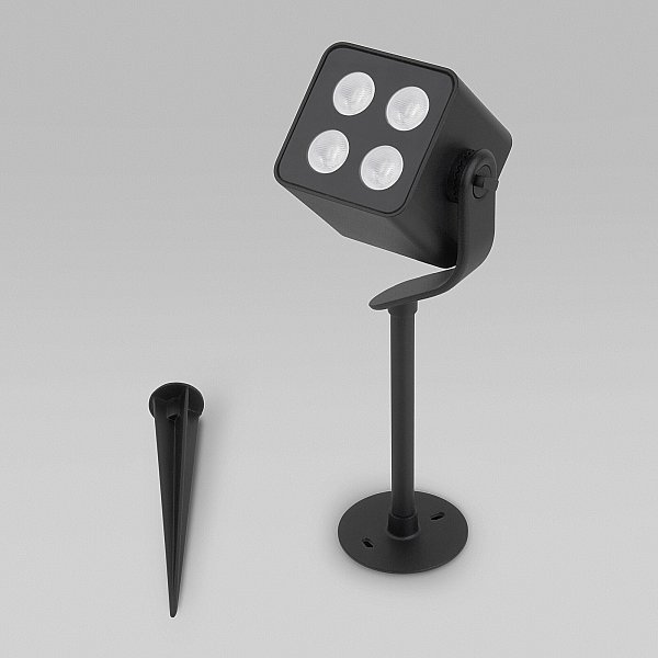 Уличный наземный светильник Elektrostandard Visor VISOR LED черный (35142/S)