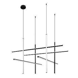 Подвесная люстра Coordinates Loft It 10393/B Black