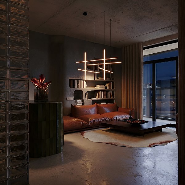 Подвесная люстра Coordinates Loft It 10393/C Black