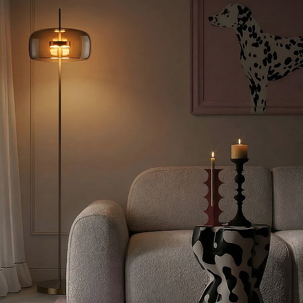 Торшер напольный Dauphin Loft It 10041F/B