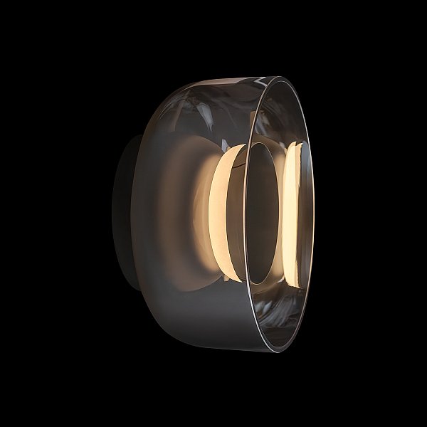 Настенный светильник Totem Loft It 10466W Smoke black