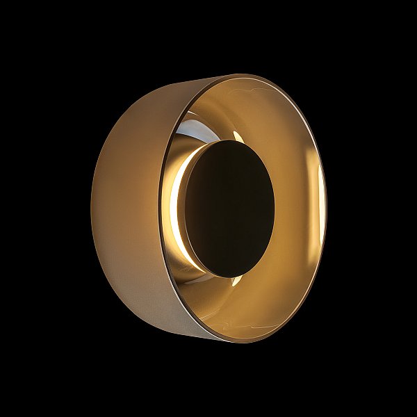 Настенный светильник Totem Loft It 10466W Smoke matte black