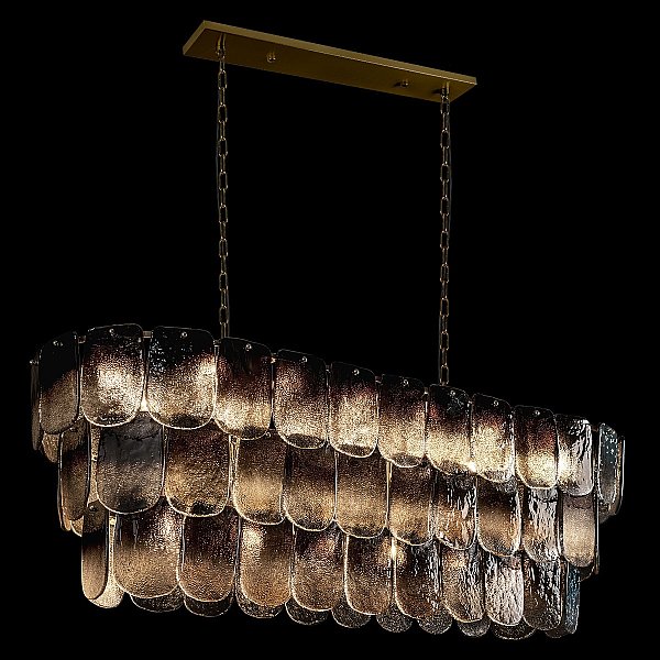 Подвесная люстра Gradient Loft It 10482/1200R Smoke