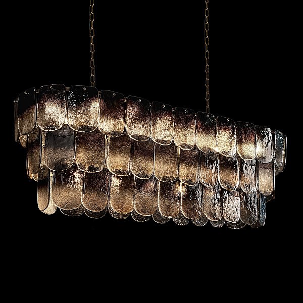 Подвесная люстра Gradient Loft It 10482/1200R Smoke