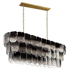 Подвесная люстра Gradient Loft It 10482/1200R Smoke