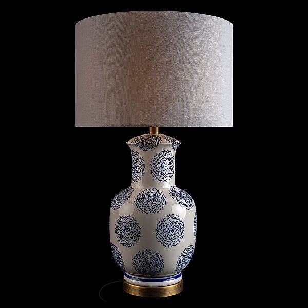 Настольная лампа Meadow Loft It 10509T Blue