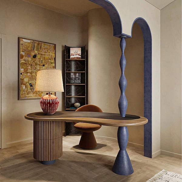 Настольная лампа Tulip Loft It 10513T Blue