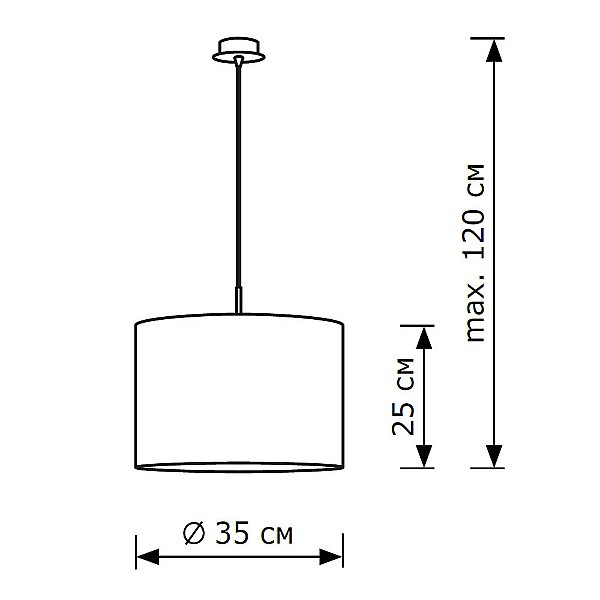 Светильник подвесной LightHall Alicen 35 LH022027