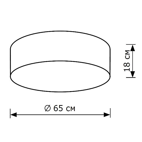 Светильник потолочный LightHall Camerona 65 LH022028