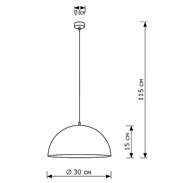 Светильник подвесной LightHall Amber 30 LH032024