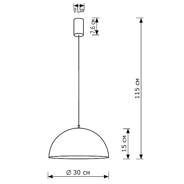 Светильник подвесной LightHall Aurora 30 LH032029