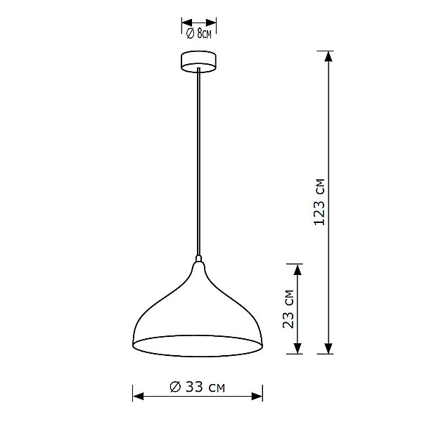 Светильник подвесной LightHall Astra 33 LH032040