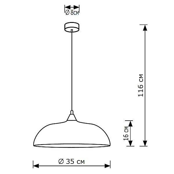 Светильник подвесной LightHall Zenira LH032064
