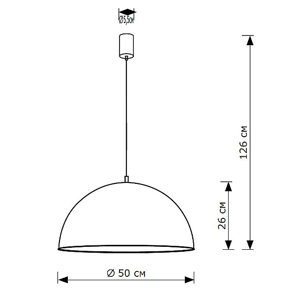Светильник подвесной LightHall Vivio LH032072